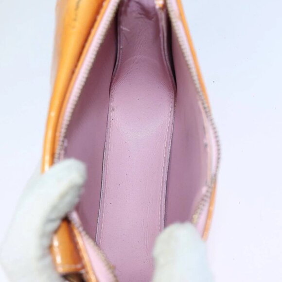 LOUIS VUITTON Monogram Vernis Motto Pouch Marshmallow Pink M91312 LV Auth 84288 - Picture 10 of 15